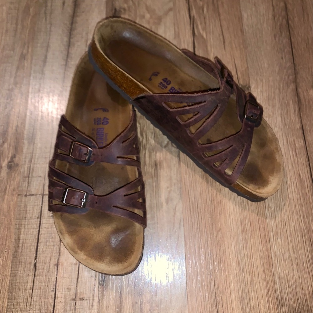 Birkenstock Granada Oiled-Leather Sandal